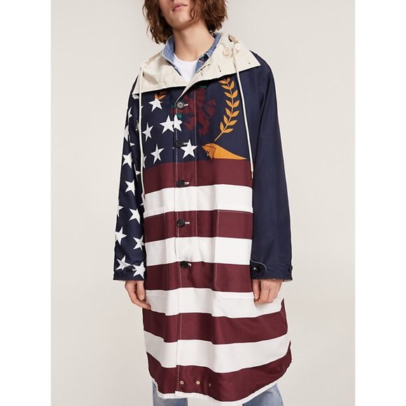 $770 Tommy Hilfiger Collection Reversible Coat - Picture 8 of 8